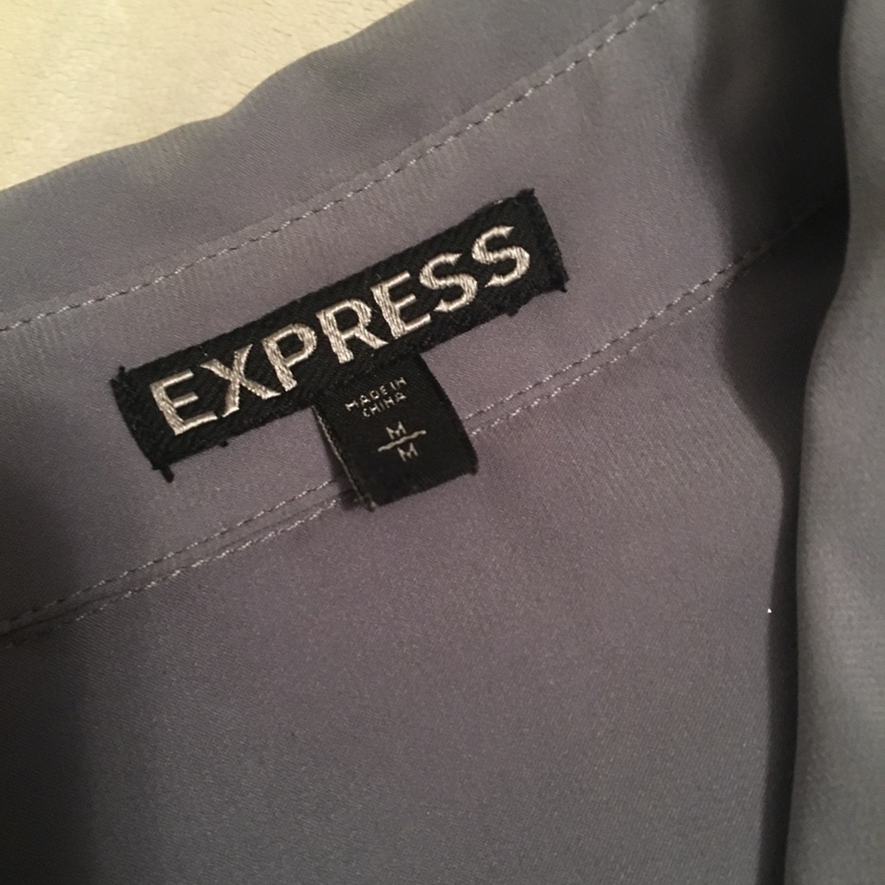 Express Short sleeved, dress shirt